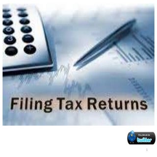 Presentation on-Income Tax Return F...