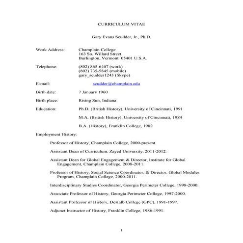 Scudder Vita July 2015