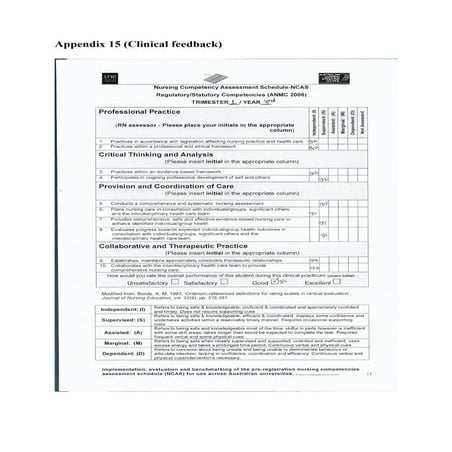 Appendix 15 (Clinical feedback) | PDF
