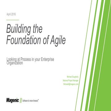 AITP - Building the Foundation of Agile (ABRIDGED)