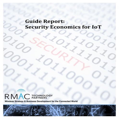 GR - Security Economics in IoT 150817- Rel.1
