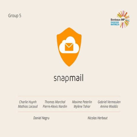 Snapmail: The private cloud gateway for email sharing