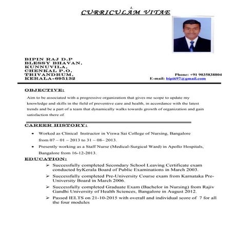 new my cv | DOC