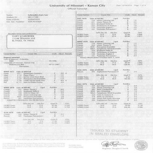 umkc transcript | PDF | Documentary | Genres