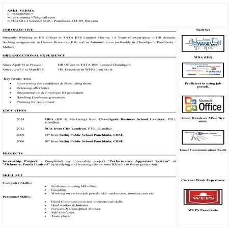 CBC resume | DOCX
