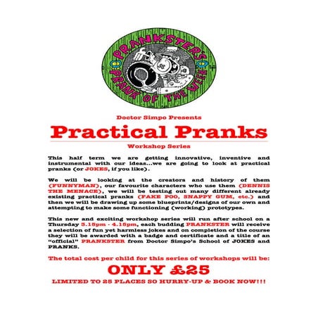 Practical Pranks Pdf