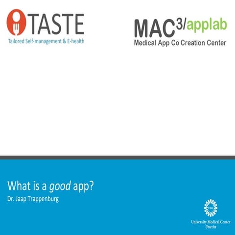 What is a good app_Trappenburg 2.0