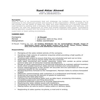 Syed Aktar Ahmed -  Sales