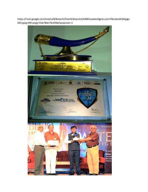 UNESCO-Water Digest Award-2016