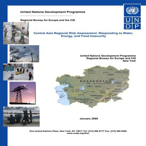Water Management in Central Asia | PPTX