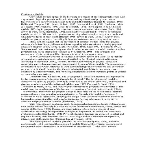 0 curriculum models week 3