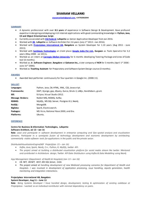 SivaramV_Resume