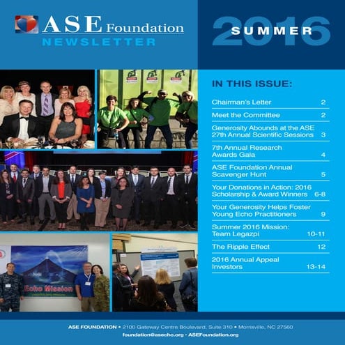 ASE-2016-Summer-Newsletter-FNA | PDF