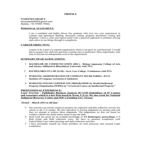 LEGAL Associate_CV | DOC