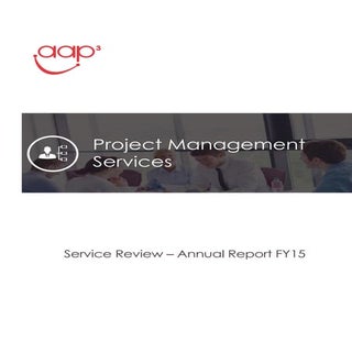 PMO Services Client Annual Review 2015