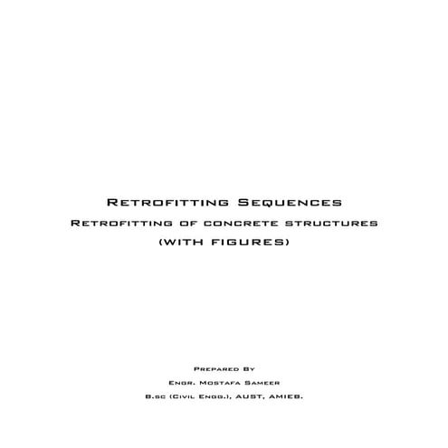 Retrofitting Sequences of Existing Factory Buildings In Chittagong, Banglades...