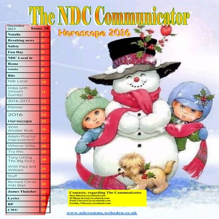 December 2015 single read