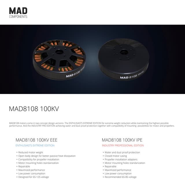 MAD 8108 KV100 Catalog (EEE & IPE Version)