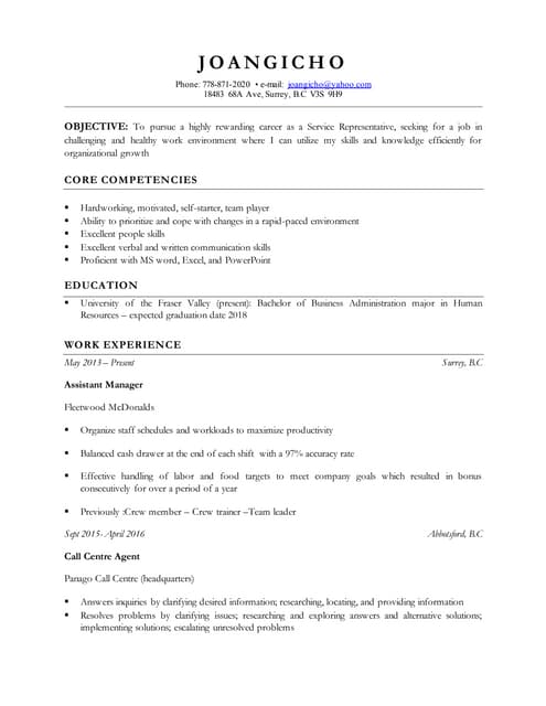 Makenzi_Mantey_Resume | PDF | Logistics | Business