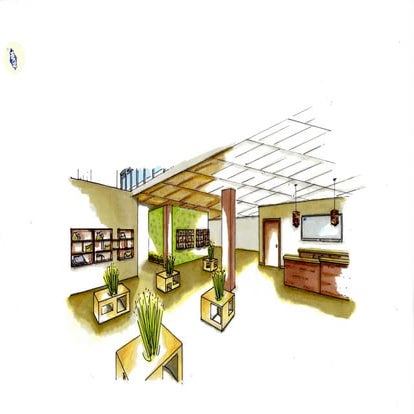 rendering cafe elevation for in design | PDF