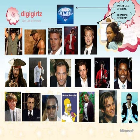 Microsoft DigiGirlz, Teaching Teens About Databases (Trick!)