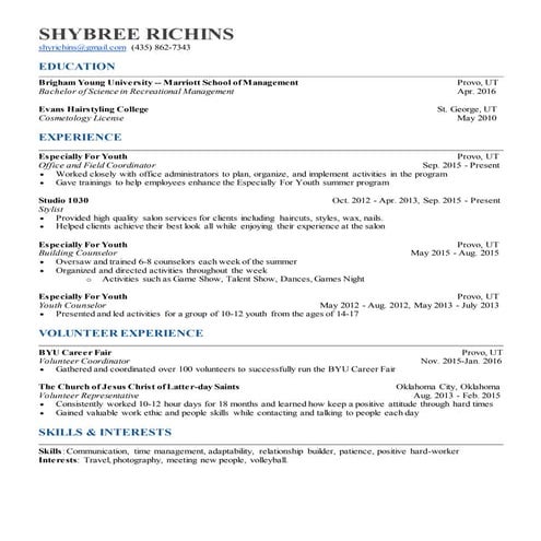 SHANE BROWN resume (2) | DOCX