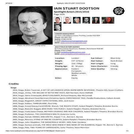 Spotlight_ IAIN STUART DOOTSON | PDF