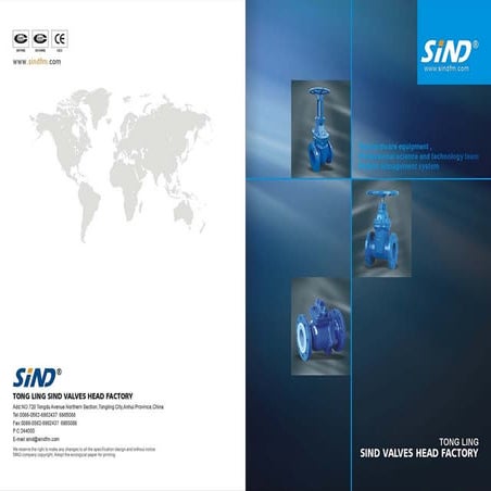 Sind Valves brochure（English）