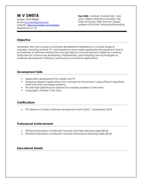 DavidResume1 | PDF