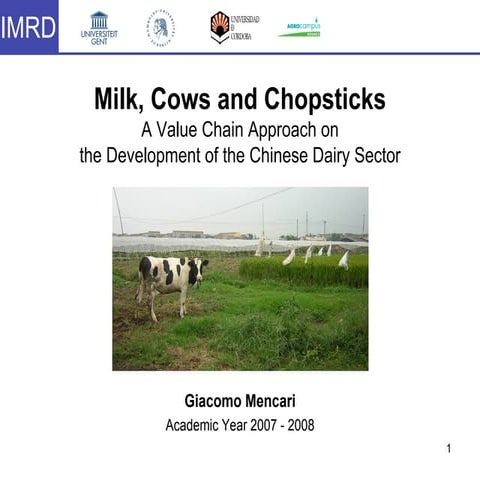 Dairy Production Systems PRESENTATION