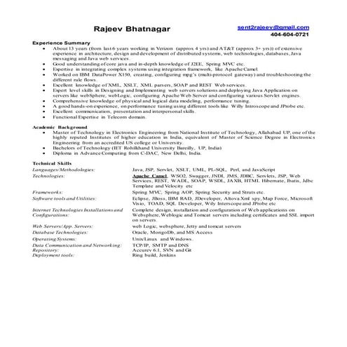Rajeev_Resume