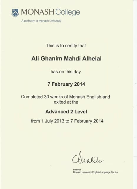 Bachelor degree transcript | PDF