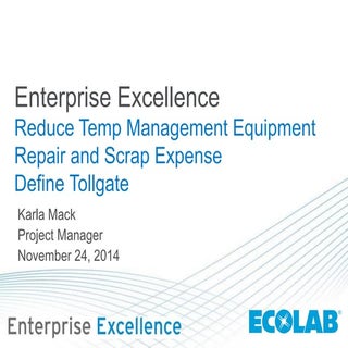 Tollgate Presentation