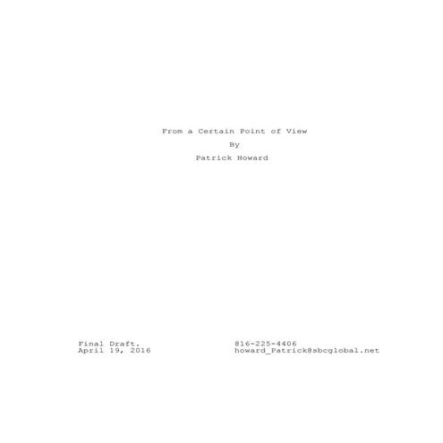 Brotherly Love Script Concept | PDF