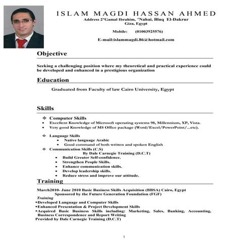 Islam Magdi Cv