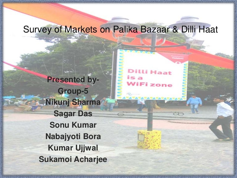 Dilli haat architecture case study pdf image
