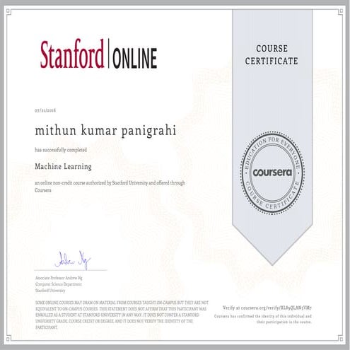 Coursera XL89QLAN5VM7