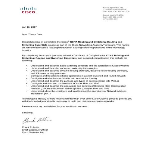 CiscoLetter CCNA 2