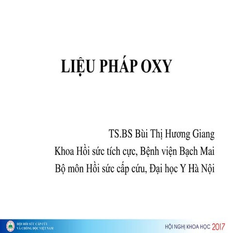 liệu pháp oxy
