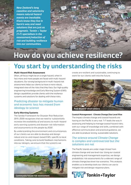 Natural hazards resilience | PDF