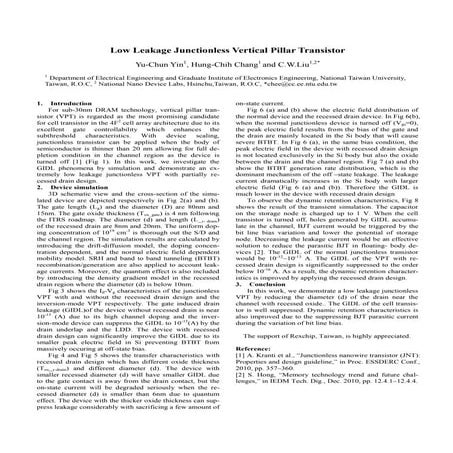 Low leakage junctionless vetical pillar transistor