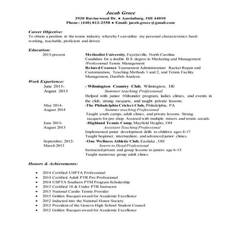Resumefinal2016 | DOCX