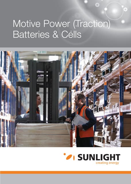 Sunlight Traction Battery
