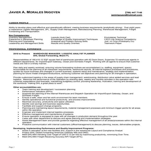 Irpad's,CV | DOC