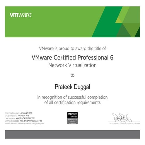 VCP6 NV