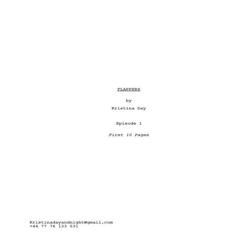 FLAPPERS ep 1 by K Day, 1st 10 pages