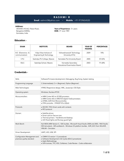 Rashmi_Resume