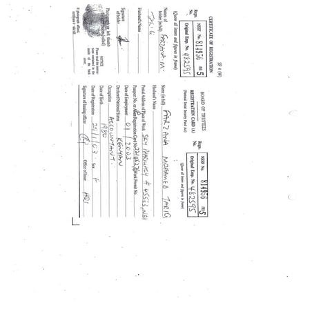 Identity card | PDF