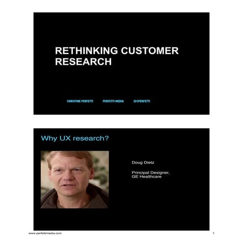 186    Rethinking Customer Research: Achieving Breakthrough Product Insights