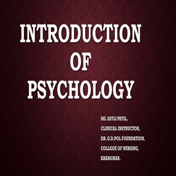 0_INTRODUCTION OF PSYCOLOGY - UNIT 1.pdf